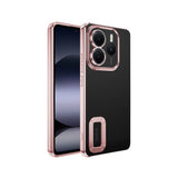Xiaomi Redmi Note 14 5G Kılıf Kamera Korumalı Logo Gösteren Zore Omega Kapak