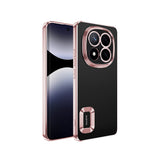 Xiaomi Redmi Note 14 Pro 5G Kılıf Kamera Korumalı Logo Gösteren Zore Omega Kapak