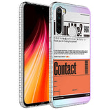 Xiaomi Redmi Note 8 Kılıf Airbag Kenarlı Renkli Desenli Silikon Zore Elegans Kapak