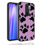 Xiaomi Redmi Note 8 Pro Kılıf Desenli Kamera Korumalı Parlak Zore Nora Kapak
