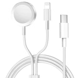 Zore Akıllı Saat Wireless To Lightning Type-C Şarj Kablosu 1.2M